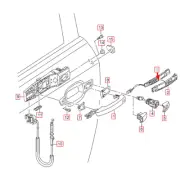 NEW AUDI A3 8PA FRONT LEFT DOOR HANDLE SENSOR 8V0927753 2013OEM