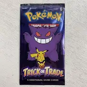 Pokemon Trick or Trade 3 Card Mini Booster Pack - Factory Sealed/Unopened 2022
