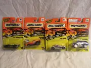 "C" LOT OF 4 MATCHBOX SUPERFAST CARS SEALED see photos to see which are include