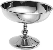 FELTECHELECTR Pedestal Trifle Bowls: Stainless Steel Elegant Serving Dish - Candy/Snack Display for Weddings & Christmas Parties - Ice Cream Yogurt Cup