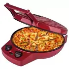 Pizza Maker, 12 Inch Pizza Cooker and Calzone Maker, with Timer &Temperatures...