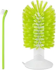 2pcs Turtle Brush, Turtle Shell Brush with Suction Cup Turtle Shell Scratcher Tortoise Shell Cleaning Brushes Turtle Exfoliate Brush Turtle Scrub Brush Aquatic Tortoise Tank Supplies