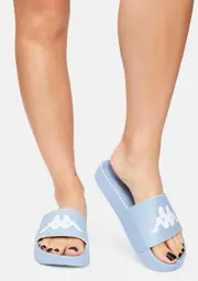 [Kappa] Light Blue Authentic Adam 2 Slide Sandals