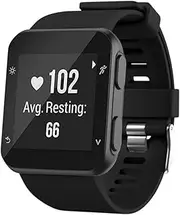 [Shieranlee] Silicone Wristbands Compatible with Garmin Approach S10 Lightweight GPS Golf Watch Bracelet, Forerunner 35