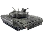 1/72 Scale Russian Special Military Operation T-72B3 Main Battle Tank Model Toy