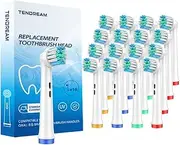 Replacement Toothbrush Heads Compatible with Oral B Braun,Professional Electric Toothbrush Heads for Oral B Replacement Heads Refill Pro 500/1000/1500/3000/3757/5000/7000/7500/8000 (16)