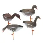 4Pcs Realistic Goose Hunting Decoy Full Body Turkey Scarecrow Crow Decoys