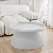 71/52cm Artiss Coffee Table Plastic Round Side End Tables