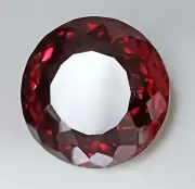 Mozambique Red Ruby Round Cut Natural 100.55Ct IGL Certified Loose Gemstone 5JSL