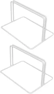 GLEAVI Heavy Duty Freezer Partition Base Iron Separator Bases for Fridge Closet Deep Freezer Home Organizer