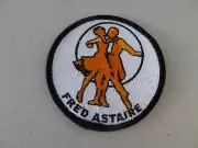 FRED ASTAIRE Dance Studio Cloth Patch.Blast from Past. Patch HIGHLY COLLECTIBLE