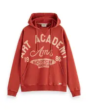 Scotch & Soda Relaxed Fit Wash Art Hoodie