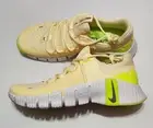 Women's Nike Free Metcon 5 Workout Shoes Citron Tint Cool Grey Volt Size 8.5 New