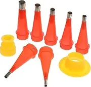 Gadpiparty 1Set Reusable with Base Protective Cover Applicator Nozzles for Finishing Gaps Repairs