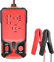 zolyet Auto Relay Tester, 12V Battery Checker, Universal Car Relay Diagnostic Tool Voltage Red