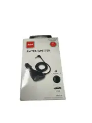 RCA RFMT10Z 3.5mm Input FM Transmitter Cigarette Lighter Adapter *SALE**