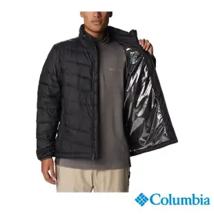 【Columbia 哥倫比亞 官方旗艦】男款- Omni-TECH防水鋁點保暖兩件式外套-迷彩(UWE11550NC / 2022年秋冬)