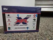 2020 Topps XFL Football Factory Sealed Blaster Box (100 Cards per Box)