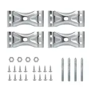 Kerf Mount Corner Bracket 4PK 2" x 4-1/2" Kerf Corner Brackets Combo, 4PK