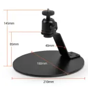Projector Stand Desktop Metal Head Adjustable Disc Desktop Projector Stand
