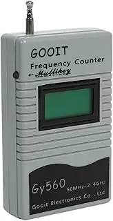 Voniecop Frequency Test Device for Two Way Radio Transceiver GSM 50 MHz-2.4 GHz GY560 Frequency Counter Meter