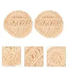 Loofah Bathing Back Brush Shower Sisal Back Scrubber Mesh Bath Sponge