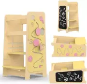 ToweRanger Toddler Learning Tower - 5-in-1 Adjustable Height Toddler Tower and K