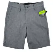 Volcom Frickin Charcoal Gray Chino Shorts Boys Size 20 XLarge 30 8.5"