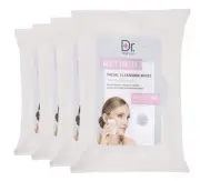 Dr. Wellness Gentle Cleansing Facial Wipes Variety Pack for All Skin Types, 3...