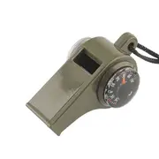 Catzon 3-in-1 Survival Whistle with Compass and Thermometer