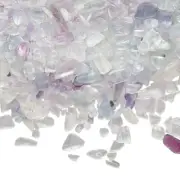 RAINBOW FLUORITE Natural Mini Inlay Chips UNDRILLED Embellishment 2 Oz Gemstone