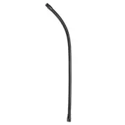 22" Microphone Gooseneck 5/8-27 Thread Flexible Tube Extension, Black