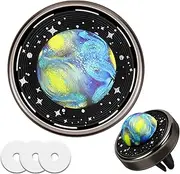 Car Air Freshener Vent Clip | Planet Shape Rotating Air Outlet Freshener Clip - Automotive Fragrance Decoration, Interior Accessories