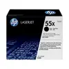 【APP下單跨店20% 滿額折400】 HP 55X 黑色原廠 LaserJet 高容量碳粉匣 (CE255X) For P3015DN/M521dn