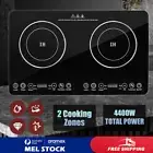 Electric Induction Cooktop 68cm/30cm Ceramic 2 Zones Stove Cook Top Hot Plate