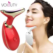 EMS Thermal Neck Lifting and Tighten Massager Electric Microcurrent Wrinkle Remo
