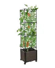 Fresh Fab Finds 63in Raised Garden Bed Planter Box