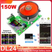 DL24 150W 20A DC Power USB Tester Electronic Load Lithium Battery Capacity Meter
