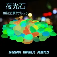 在飛比找樂天市場購物網優惠-夜光石發光玩具熒光石魚缸造景石頭原天道具兒童然寶石夜明珠超亮