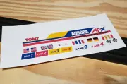 HO TOMY AFX Racing Aurora Electronic Control Station REPRODUCTION STICKERS
