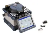 RY-F600H Digital Fusion Splicer With Fiber Holders include Optical Fiber Cleaver