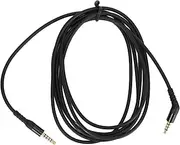 3.5MM Headphone Headset Cable, 6.6ft Length Stereo Audio Sound Cable, Replacement 3.5MM 5 Pole Jack Connector Cable for SteelSeries Arctis Nova 7 Arctis Nova Pro Headset