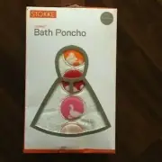 Stokke Bath Poncho Silhouette Absorba robe towel hoodie baby McCartney or Carter
