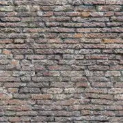 Dolls House Miniature Dark Stone Wall Pattern Cladding