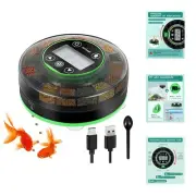 Automatic Fish Feeder for Aquarium - Moisture-Proof and Precision Feeding Bet...