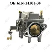 Carburetor For 2 Stroke Engine Yamaha 25HP 30HP Outboard Motor 61N-14301-00 New，