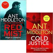 Ant Middleton Mallory Collection 2 Books Set (Cold Justice [Hardcover] & Red Mist)