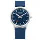Mondaine 經典海洋藍色軟木再生 NATO 手錶 40SBD + 錶殼