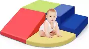 Climb and Crawl Foam Play Set 4Pcs, Baby Foam Climbing Blocks Soft Play Toys, To