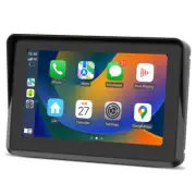 Touch Screen Motorcycle GPS Navigator Portable For Apple CarPlay Android Auto